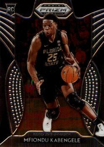 #91 Mfiondu Kabengele - Florida State Seminoles - 2019 Panini Prizm Draft Picks Basketball