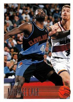 #91 Michael Cage - Cleveland Cavaliers - 1996-97 Topps Basketball