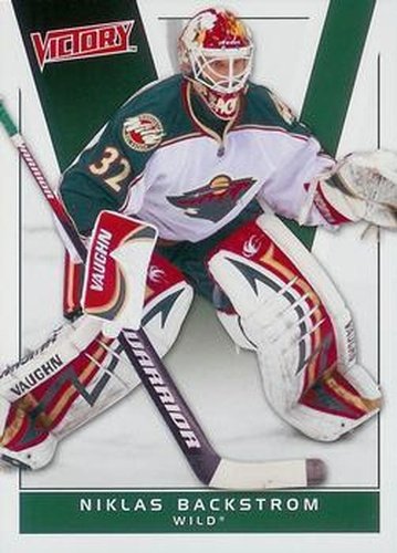#91 Niklas Backstrom - Minnesota Wild - 2010-11 Upper Deck Victory Hockey