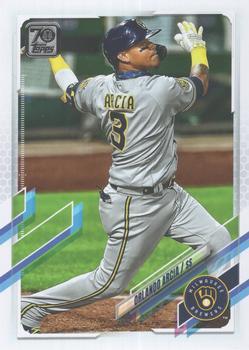 #91 Orlando Arcia - Milwaukee Brewers - 2021 Topps Baseball
