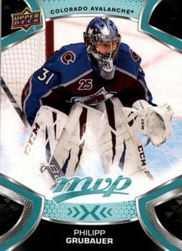 #91 Philipp Grubauer - Colorado Avalanche - 2021-22 Upper Deck MVP Hockey