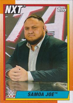 #91 Samoa Joe - 2021 Topps Heritage WWE Wrestling