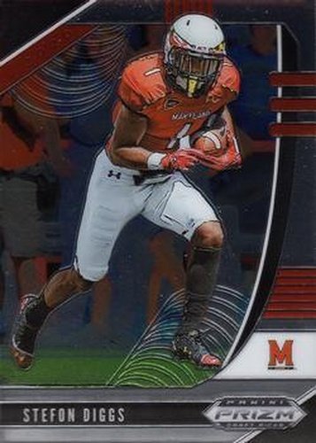 #91 Stefon Diggs - Maryland Terrapins - 2020 Panini Prizm Draft Picks Football