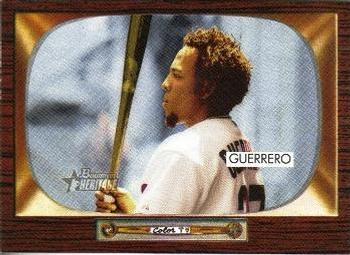 #91 Vladimir Guerrero - Anaheim Angels - 2004 Bowman Heritage Baseball