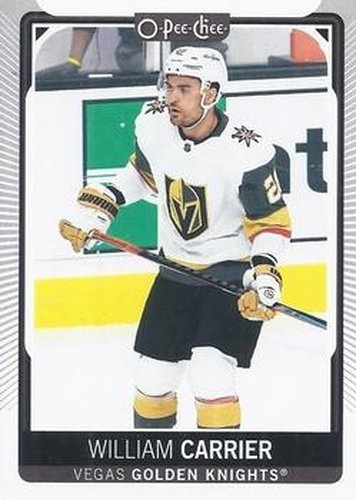 #91 William Carrier - Vegas Golden Knights - 2021-22 O-Pee-Chee Hockey