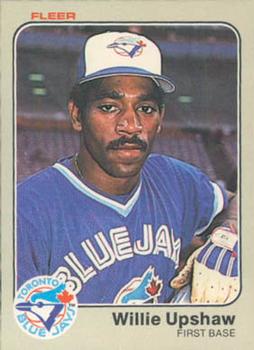 #442 Willie Upshaw - Toronto Blue Jays - 1983 Fleer Baseball