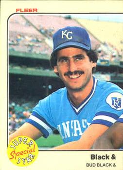 #644 Bud Black - Kansas City Royals - 1983 Fleer Baseball