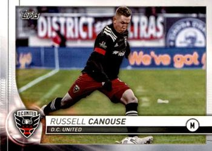 #92 Russell Canouse - D.C. United - 2020 Topps MLS Soccer