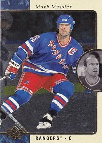 #92 Mark Messier - New York Rangers - 1995-96 SP Hockey