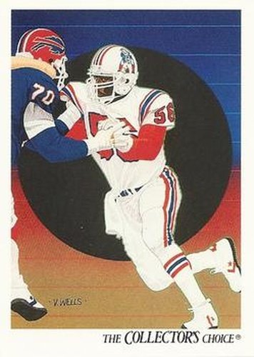 #92 Andre Tippett - New England Patriots - 1991 Upper Deck Football