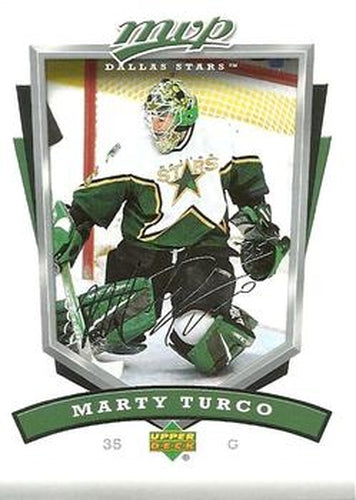 #92 Marty Turco - Dallas Stars - 2006-07 Upper Deck MVP Hockey