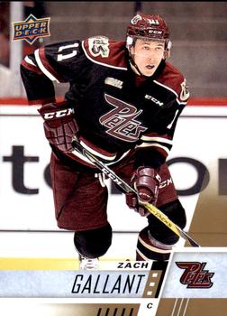 #92 Zach Gallant - Peterborough Petes - 2017-18 Upper Deck CHL Hockey