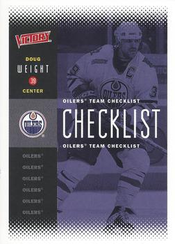 #92 Doug Weight - Edmonton Oilers - 2000-01 Upper Deck Victory Hockey