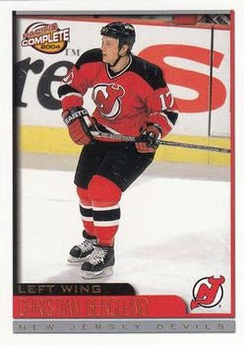 #92 Christian Berglund - New Jersey Devils - 2003-04 Pacific Complete Hockey