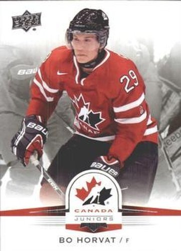 #92 Bo Horvat - Canada - 2014-15 Upper Deck Team Canada Juniors Hockey