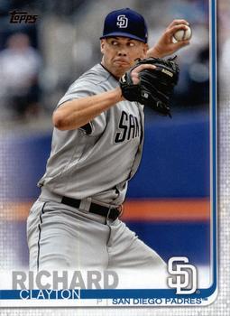 #92 Clayton Richard - San Diego Padres - 2019 Topps Baseball