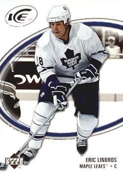 #92 Eric Lindros - Toronto Maple Leafs - 2005-06 Upper Deck Ice Hockey