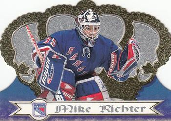 #92 Mike Richter - New York Rangers - 1999-00 Pacific Crown Royale Hockey