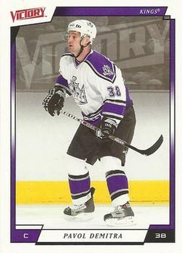#92 Pavol Demitra - Los Angeles Kings - 2006-07 Upper Deck Victory Hockey