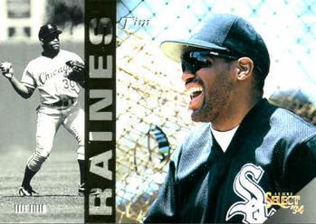 #92 Tim Raines - Chicago White Sox - 1994 Select Baseball