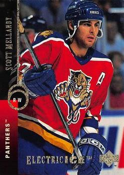 #92 Scott Mellanby - Florida Panthers - 1994-95 Upper Deck Hockey - Electric Ice