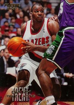 #92 Gary Trent - Portland Trail Blazers - 1996-97 Fleer Basketball