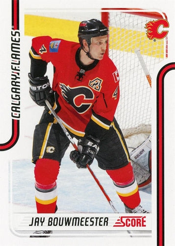 #92 Jay Bouwmeester - Calgary Flames - 2011-12 Score Hockey