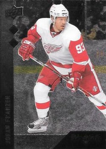 #92 Johan Franzen - Detroit Red Wings - 2009-10 Upper Deck Black Diamond Hockey