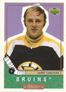#92 Gerry Cheevers - Boston Bruins - 1999-00 Upper Deck Retro Hockey