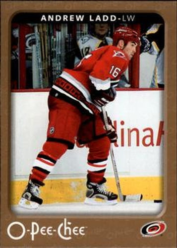#92 Andrew Ladd - Carolina Hurricanes - 2006-07 O-Pee-Chee Hockey