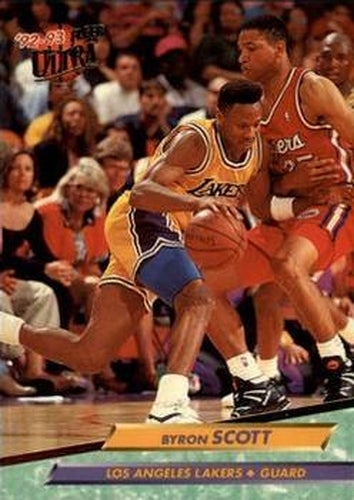 #93 Byron Scott - Los Angeles Lakers - 1992-93 Ultra Basketball