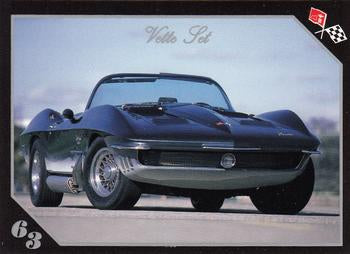 #93 1963 Mako Shark - 1991 Collect-A-Card Vette Set