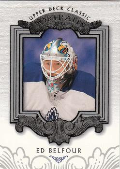 #93 Ed Belfour - Toronto Maple Leafs - 2003-04 Upper Deck Classic Portraits Hockey