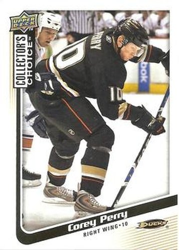 #93 Corey Perry - Anaheim Ducks - 2009-10 Collector's Choice Hockey
