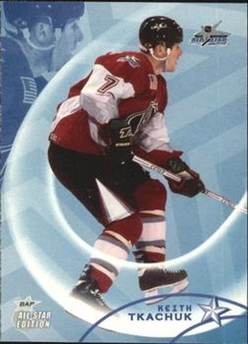 #93 Keith Tkachuk - Phoenix Coyotes - 2002-03 Be a Player All-Star Edition Hockey