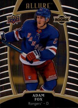 #93 Adam Fox - New York Rangers - 2019-20 Upper Deck Allure Hockey