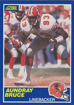 #93 Aundray Bruce - Atlanta Falcons - 1989 Score Football