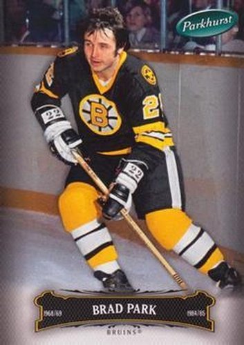 #93 Brad Park - Boston Bruins - 2006-07 Parkhurst Hockey