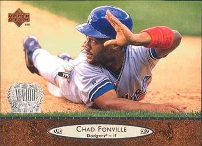 #93 Chad Fonville - Los Angeles Dodgers - 1996 Upper Deck Baseball