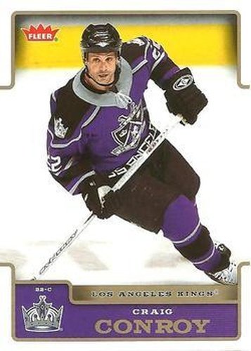 #93 Craig Conroy - Los Angeles Kings - 2006-07 Fleer Hockey