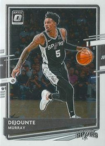 #93 Dejounte Murray - San Antonio Spurs - 2020-21 Donruss Optic Basketball