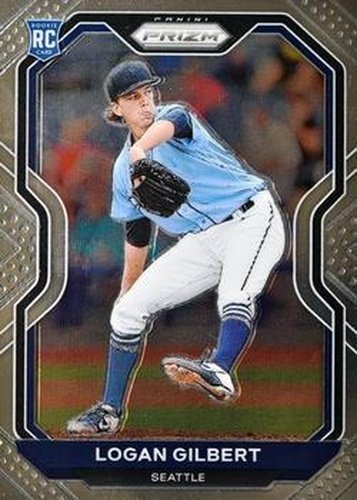 #93 Logan Gilbert - Seattle Mariners - 2021 Panini Prizm Baseball