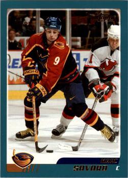 #93 Marc Savard - Atlanta Thrashers - 2003-04 Topps Hockey