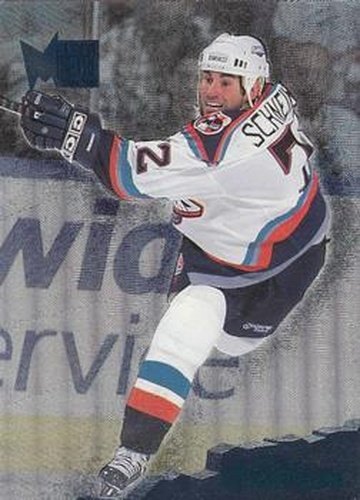 #93 Mathieu Schneider - New York Islanders - 1995-96 Metal Hockey