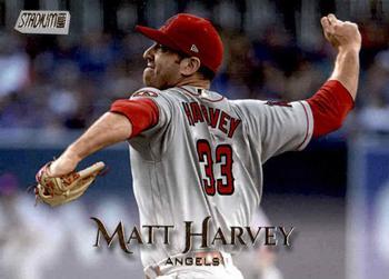 #93 Matt Harvey - Los Angeles Angels - 2019 Stadium Club Baseball