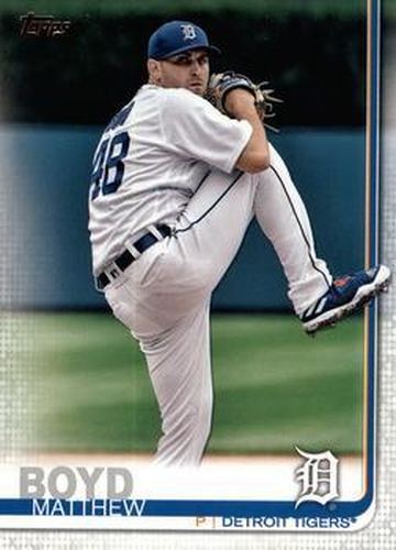 #93 Matthew Boyd - Detroit Tigers - 2019 Topps Baseball