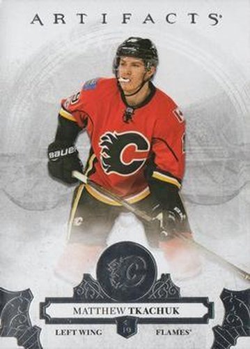 #93 Matthew Tkachuk - Calgary Flames - 2017-18 Upper Deck Artifacts Hockey