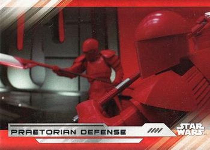 #93 Praetorian Defense - 2017 Topps Star Wars The Last Jedi