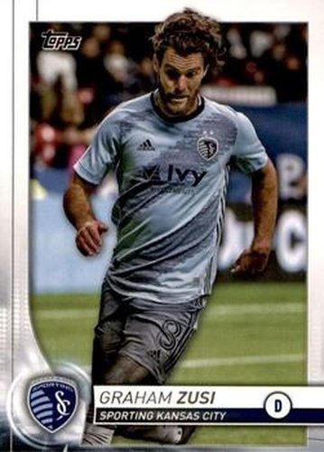 #93 Graham Zusi - Sporting Kansas City - 2020 Topps MLS Soccer