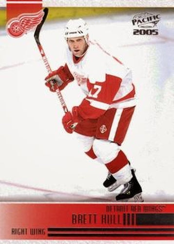 #93 Brett Hull - Detroit Red Wings - 2004-05 Pacific Hockey